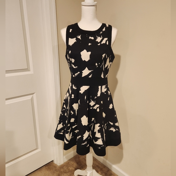 Banana Republic Dresses & Skirts - Banana Republic Women's Black and White Sleeveless A-line dress, size 8